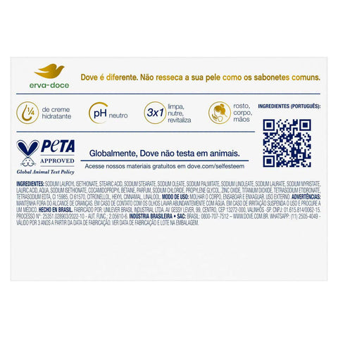 Sabonete Dove Erva Doce+Camo 90G
