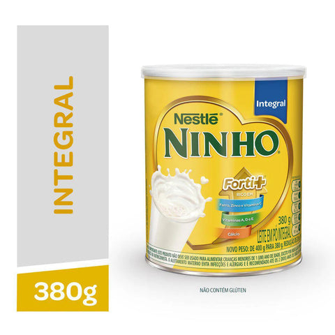 Fórmula Infantil Ninho Forti+ Integral - 380 g