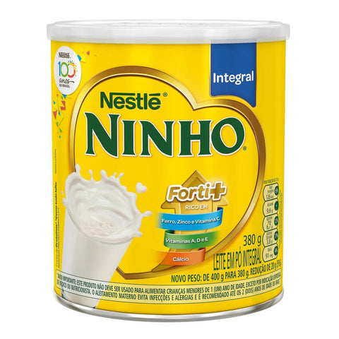 Fórmula Infantil Ninho Forti+ Integral - 380 g