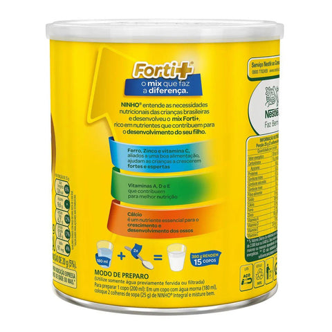 Fórmula Infantil Ninho Forti+ Integral - 380 g