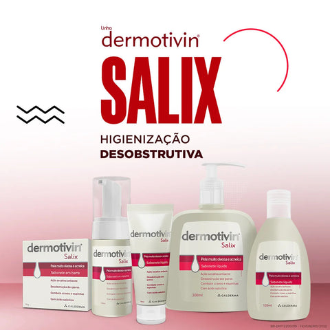 Sabonete Galderma Dermotivin Salix Líquido Com 300Ml