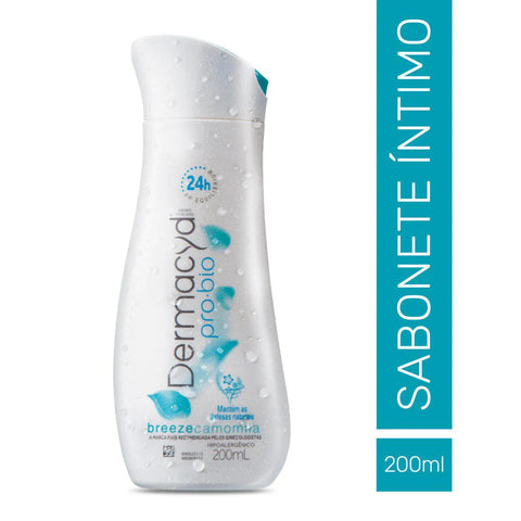 Sabonete Íntimo Dermacyd ProBio Breeze Camomila, Líquido, 1 Unidade Com 200Ml