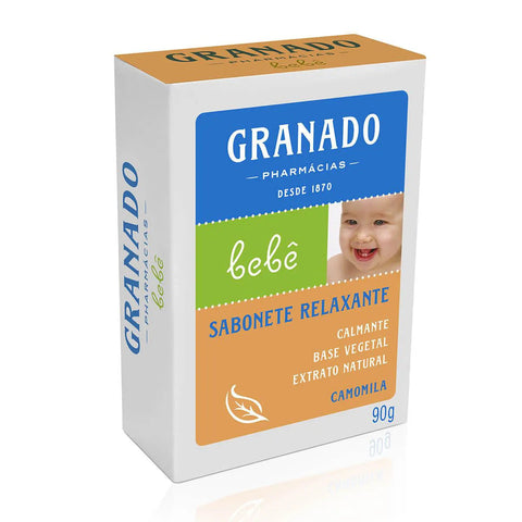 Sabonete Em Barra Granado Bebê Camomila 90G