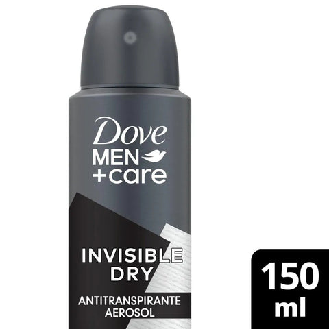 Desodorante Masculino Dove Men + Care Invisible Dry, Aerossol, 1 Unidade Com 150Ml