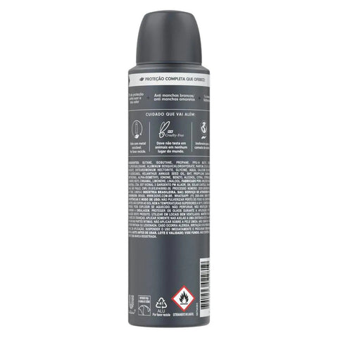 Desodorante Masculino Dove Men + Care Invisible Dry, Aerossol, 1 Unidade Com 150Ml