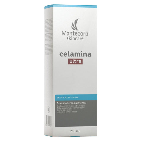 Shampoo Anticaspa Mantecorp Celamina Ultra 200Ml
