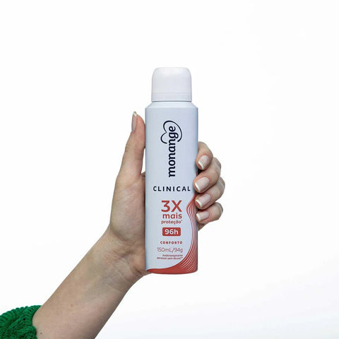 Desodorante Antitranspirante Monange Clinical Conforto, 1 Unidade Com 150Ml