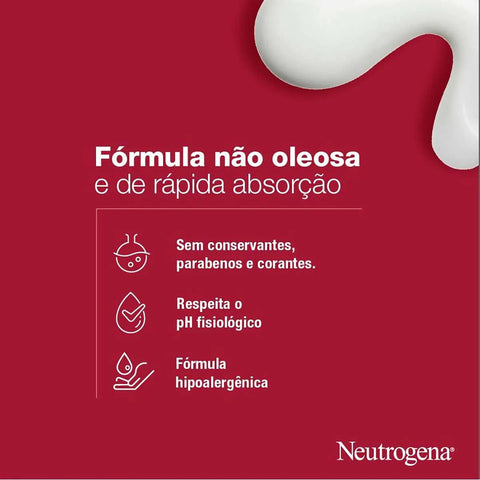 Hidratante Corporal Neutrogena Norwegian Intensivo Sem Fragrância Com 400Ml