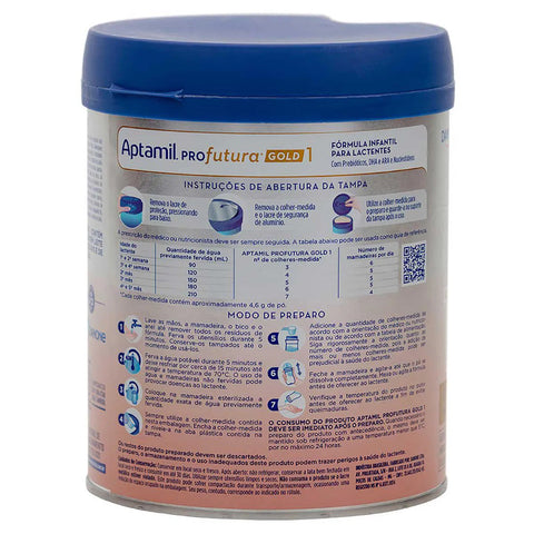 Fórmula Infantil Aptamil Profutura Gold 1 - 800 g