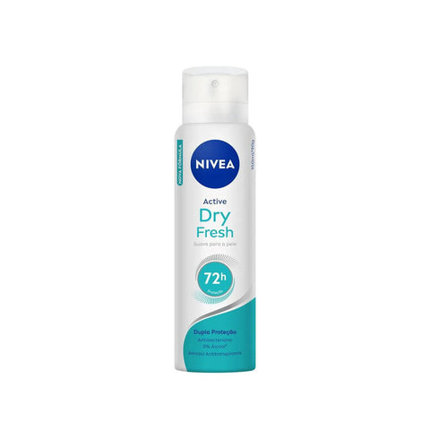 Desodorante Antitranspirante Feminino Nivea Active Dry Fresh Aerossol Com 150Ml