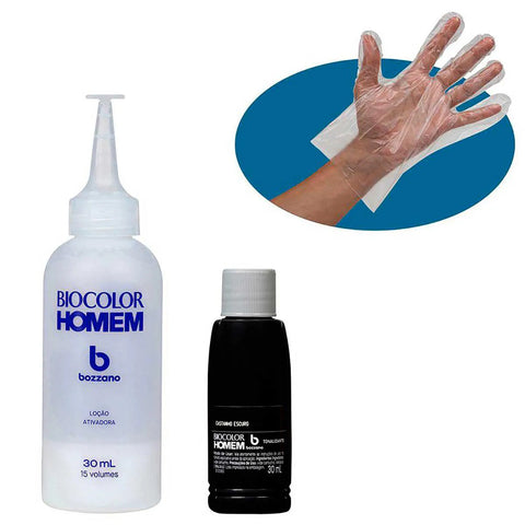 Tonalizante Biocolor Homem Castanho Escuro