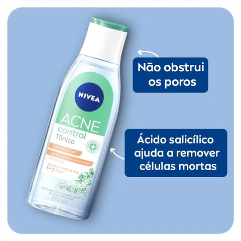 Tônico Facial Nivea Acne Control 200Ml