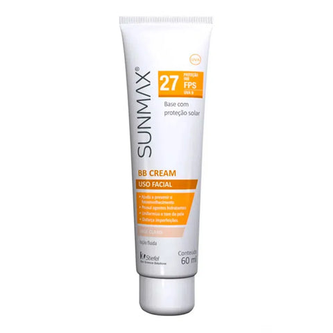 Protetor Solar Sunmax BB Cream Bege Claro - FPS 27 - 60 mL