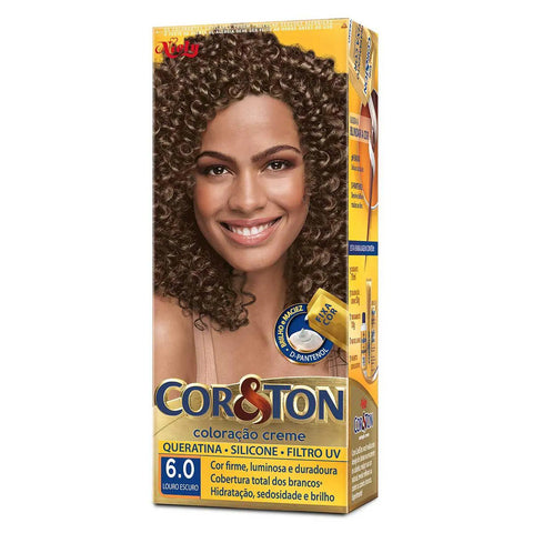 Tintura Cor & Ton Nº 6.0 Louro Escuro