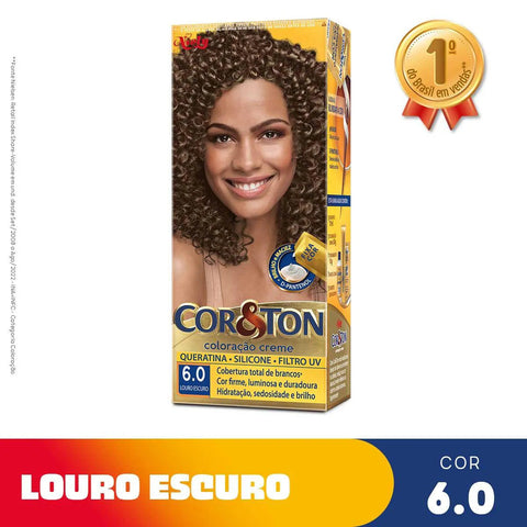 Tintura Cor & Ton Nº 6.0 Louro Escuro