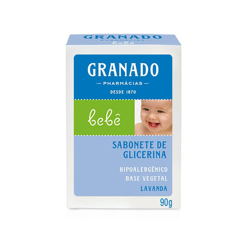 Sabonete Em Barra Granado Bebê Lavanda 90G