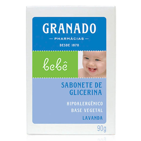 Sabonete Em Barra Granado Bebê Lavanda 90G