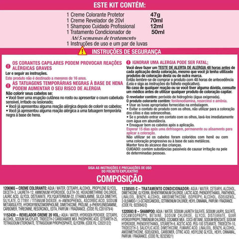 Tintura Imédia Excellence L'Oréal Ice Colors N° 12.111 Fetiche