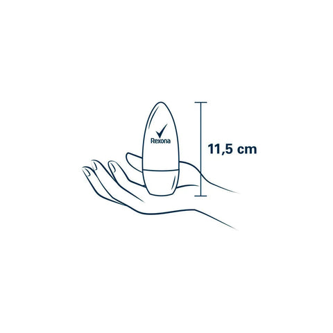 Desodorante Antitranspirante Feminino Rexona Motionsense Bamboo, Roll-On, 1 Unidade Com 50Ml