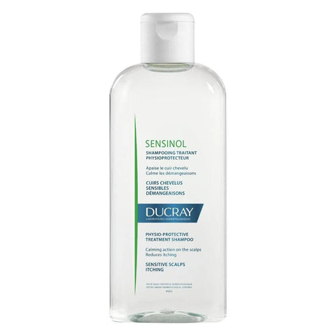 Shampoo Ducray Sensinol Para Couro Cabeludo Sensível Ou Sensibilizado 200Ml