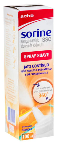 Sorine SSC 9mg/mL - 100 mL - Solução