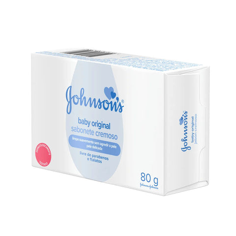 Sabonete em Barra Johnson's Baby Original - 80 g
