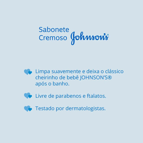 Sabonete em Barra Johnson's Baby Original - 80 g
