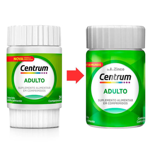 Polivitamínico Centrum 30 Unidades - Comprimido