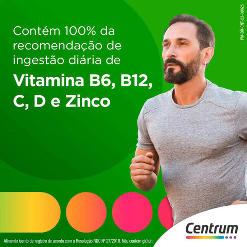 Polivitamínico Centrum 30 Unidades - Comprimido