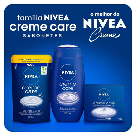 Sabonete Corporal Nivea Creme Care Barra, 1 Unidade Com 90G