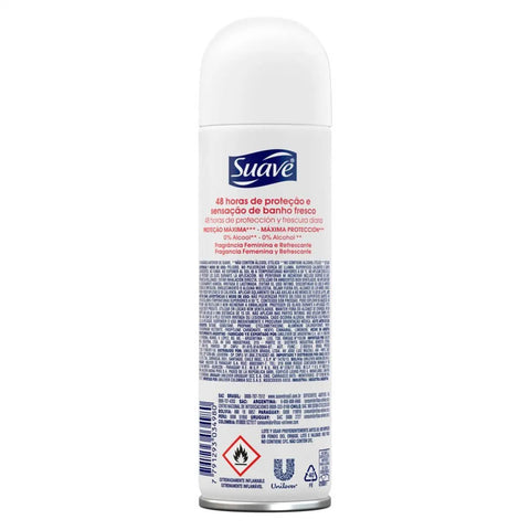 Desodorante Antitranspirante Feminino Suave Frutas Vermelhas e Lichia, Aerossol Com 150Ml