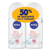 Desodorante Antitranspirante Feminino Nivea Dry Comfort Roll-On, 1 Unidade Com 50Ml + 50% de Desconto Na 2ª Unidade