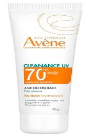 Protetor Solar Facial Avène Cleanance Antioleosidade - FPS 70 - 40 g