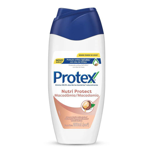 Sabonete Antibacteriano Protex Pró-Hidrata Oil Complex Óleo de Macadâmia, Líquido, 1 Unidade Com 250Ml