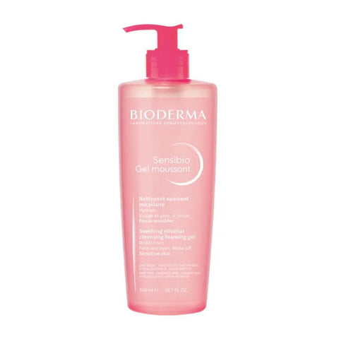 Gel de Limpeza Bioderma Sensibio Moussant 500Ml