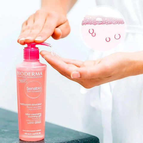 Gel de Limpeza Bioderma Sensibio Moussant 500Ml