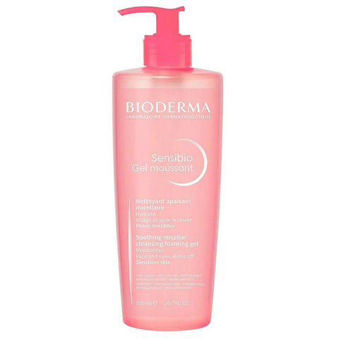 Gel de Limpeza Bioderma Sensibio Moussant 500Ml