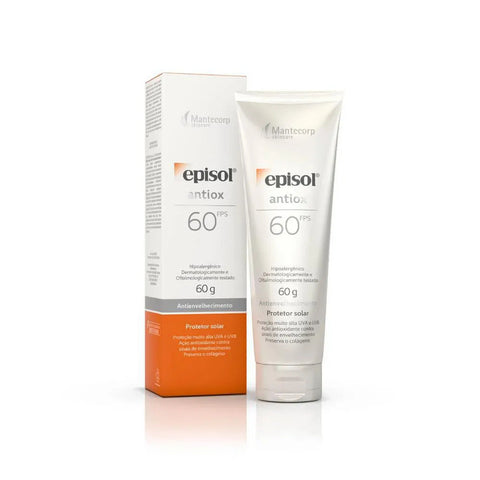 Protetor Solar Facial Episol Antiox FPS 60 - 60 g