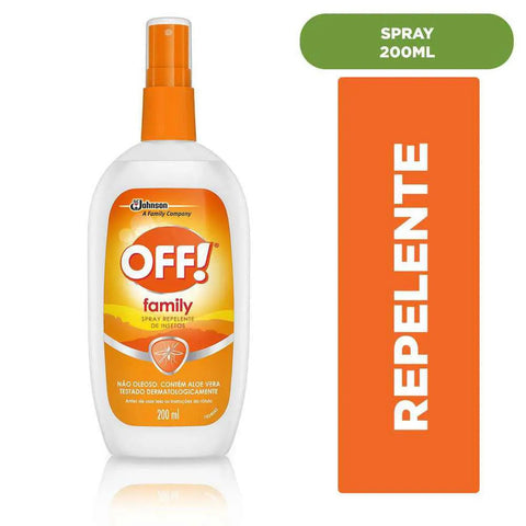 Repelente Off! Family Spray Com 200Ml