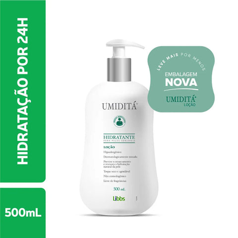 Hidratante Corporal Umiditá Loção Com 500Ml