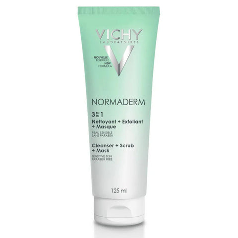 Normaderm Gel Limpeza Nettoyant 3 Em 1 125 Ml