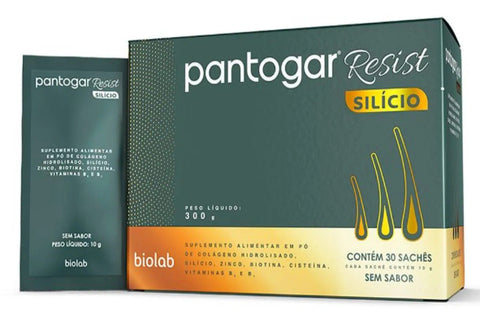 Pantogar Resist Silicio 30 Unidades - Sachê