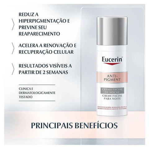 Eucerin Creme Antipigmentacao Noite 50 Ml