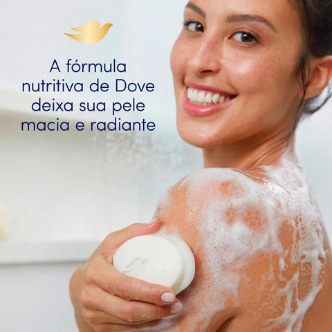 Sabonete Dove Original Barra, 1 Unidade Com 90G