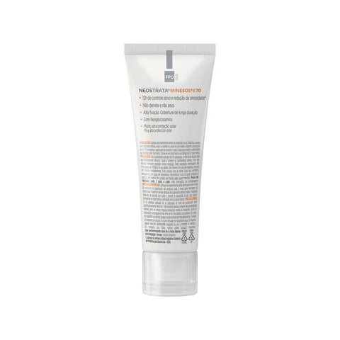 Protetor Solar Facial Neostrata Minesol Oil Control Pele Morena - FPS 70 - 40 g