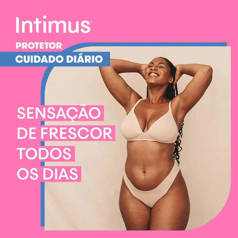Protetor Diário Intimus Days Sem Perfume, Pacote Com 40 Unidades