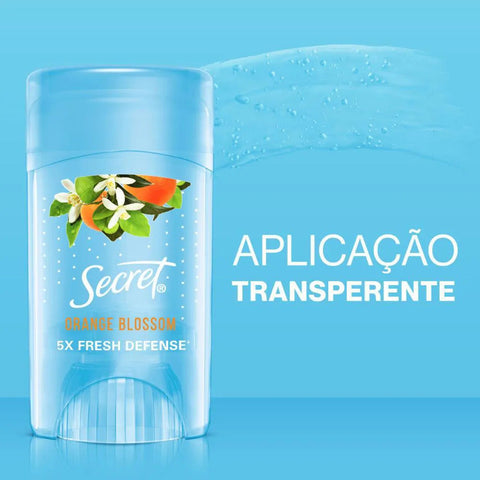 Desodorante Feminino Secret Clear Gel Lavanda, Stick Com 45G