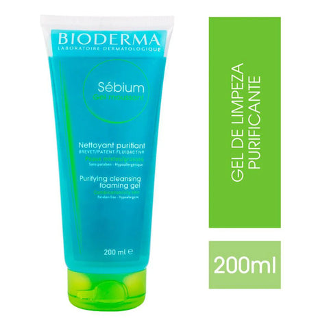 Gel de Limpeza Facial Antioleosidade Sébium Moussant Tubo 200Ml
