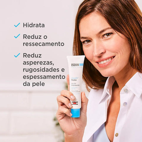 Gel Óleo Hidratante Para Pés Ureadin Podos 75Ml