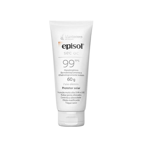 Protetor Solar Facial Episol Sec OC Sem Cor - FPS 99 - 60 g